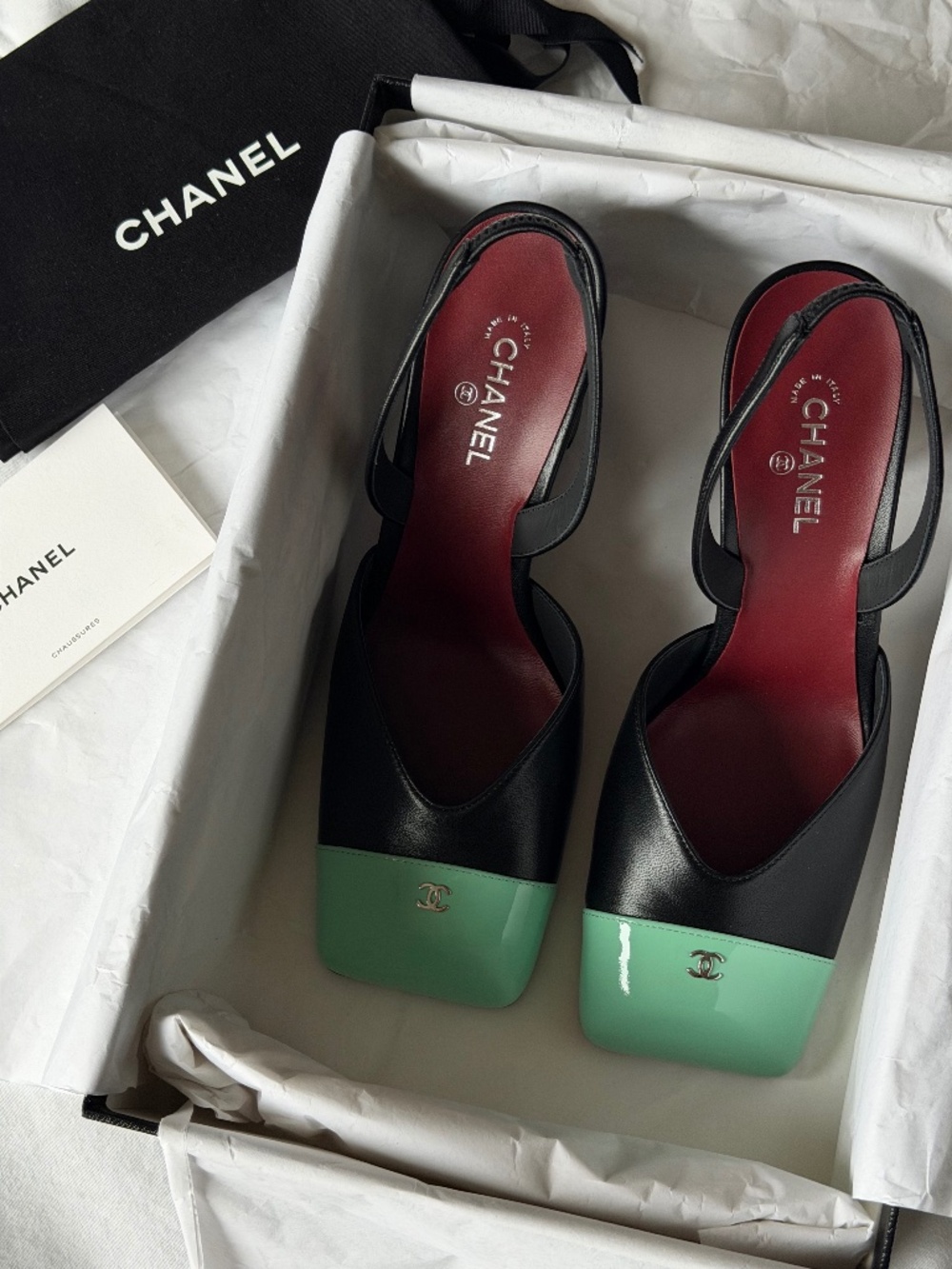 Chanel Matthieu Blazy slingbacks 37,5